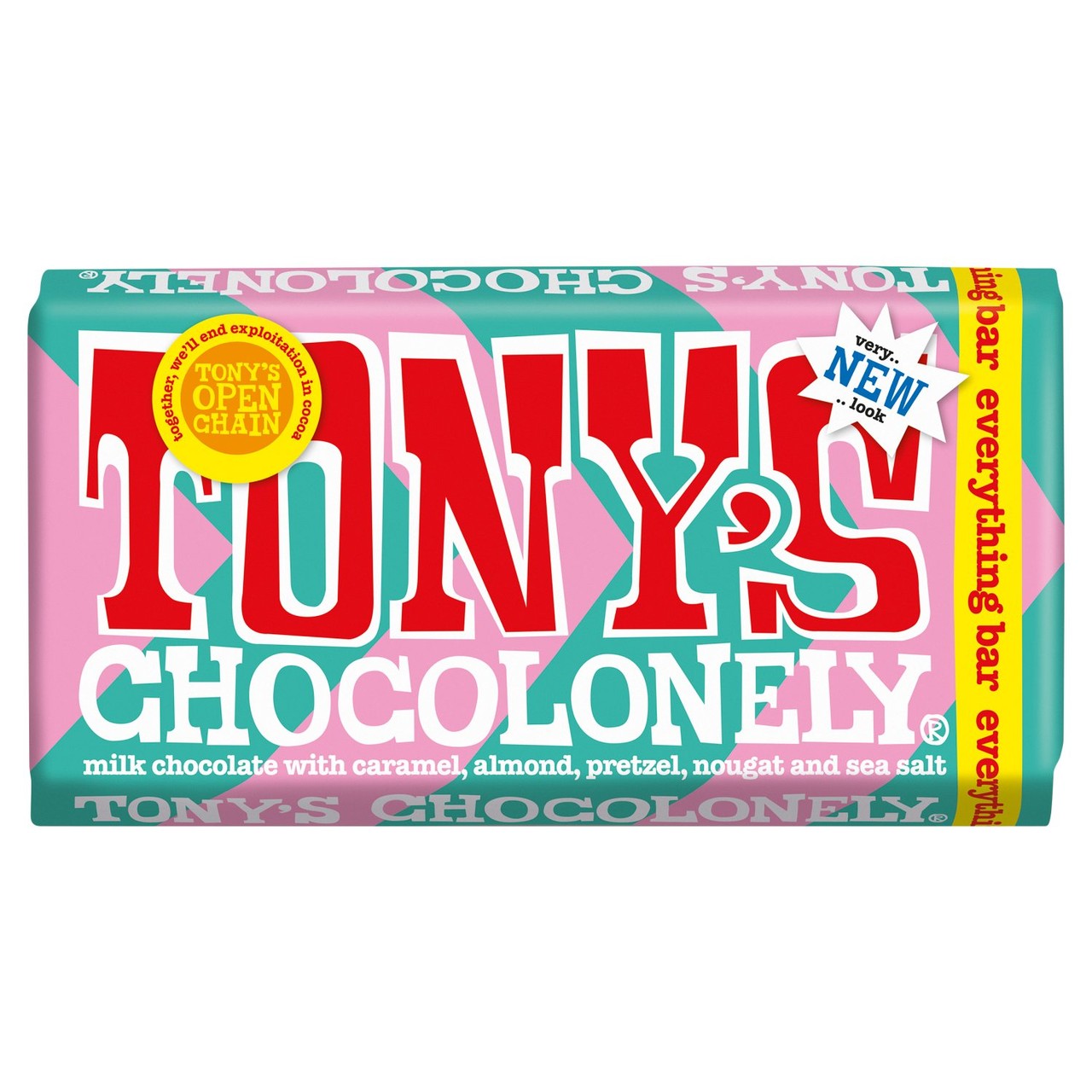 Tony's Chocolonely Milk Everything Bar 180g