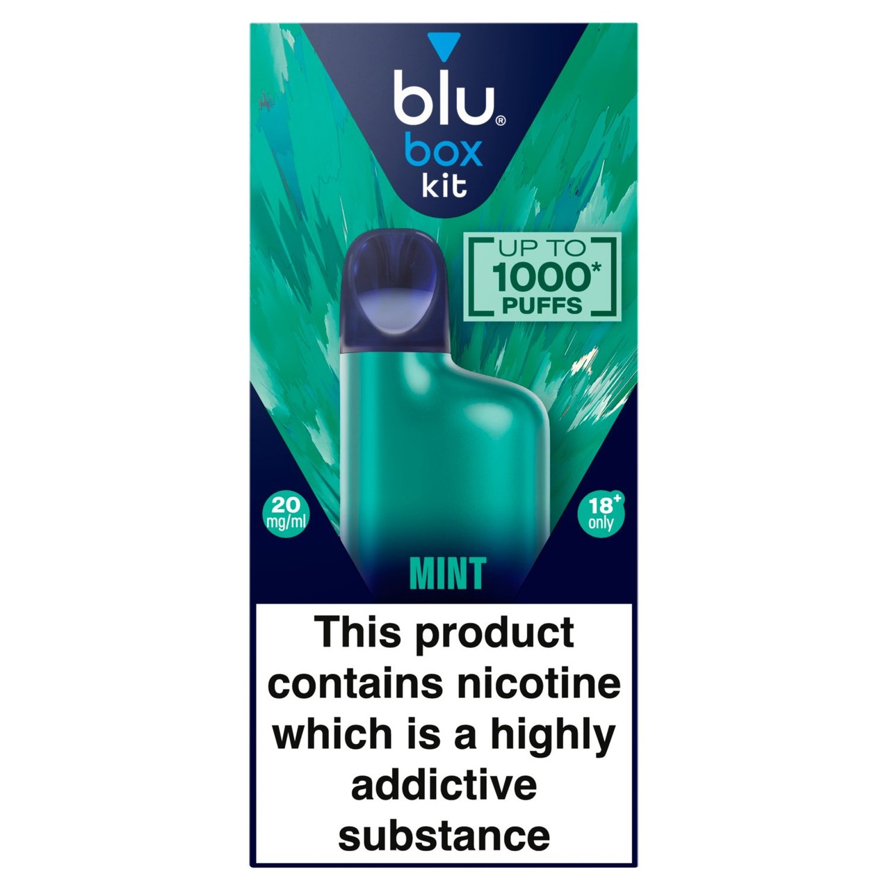Blu Box Mint 20mg