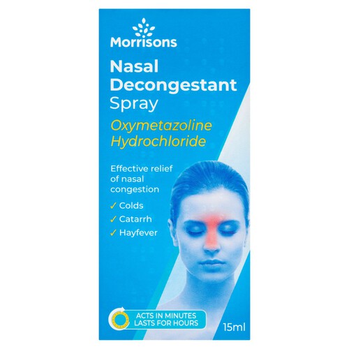 Morrisons Nasal Decongestant Spray