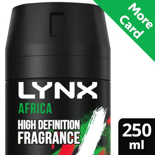 Lynx Africa Body Spray Deodorant