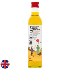 Borderfields British Cold Pressed Rapeseed Oil 500ml