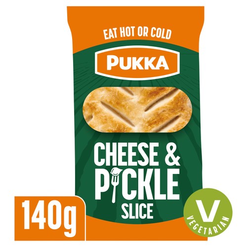 Pukka Cheese & Pickle Slice 140g
