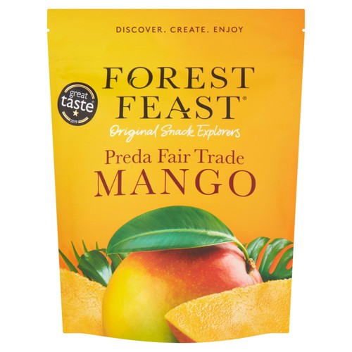 Forest Feast Preda Fair Trade Dried Mango Slices 100g
