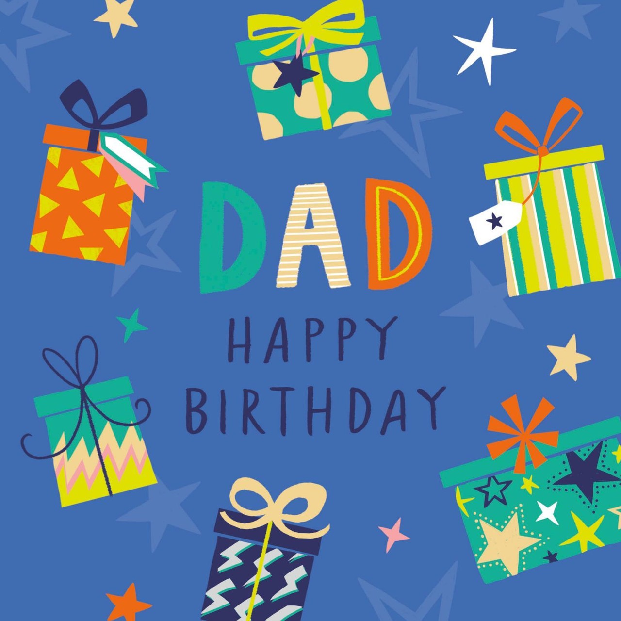 Happy Birthday Dad Card
