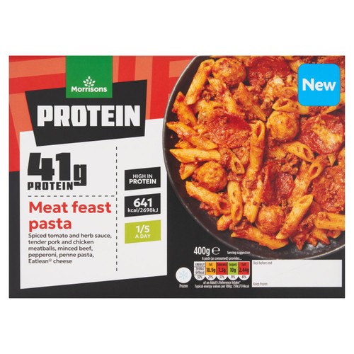 Morrisons High Protein Meat Feast Pasta   1kg