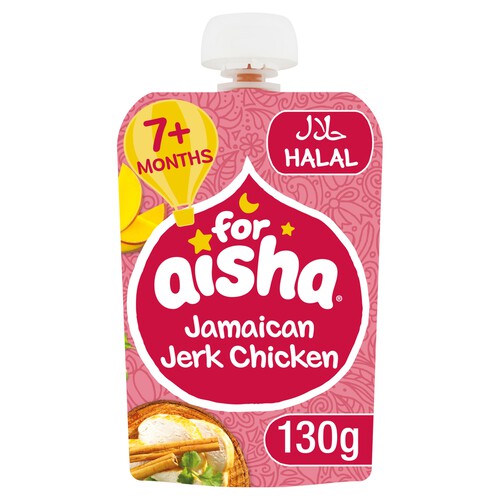 For Aisha Jamaican Jerk Chicken Baby Pouch 7m+ 