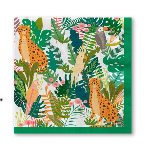 Nutmeg Home Jungle Napkins