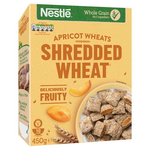 Nestle Shredded Wheat Apricot Fruit Wheats