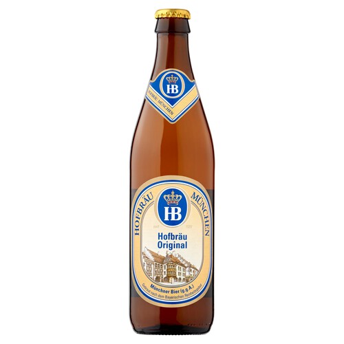 Hofbrau Original Beer Bottle