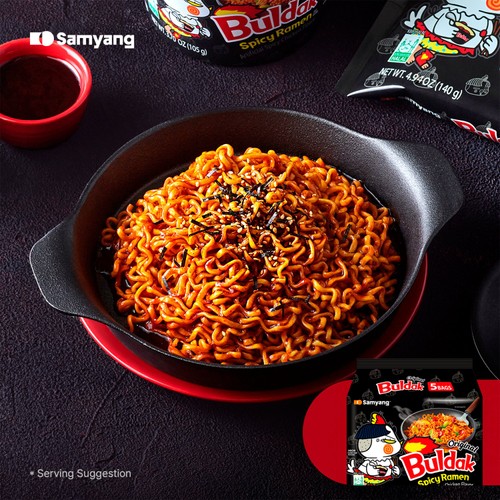 Samyang Buldak Original Hot Chicken Flavour Ramen Noodle Multipack