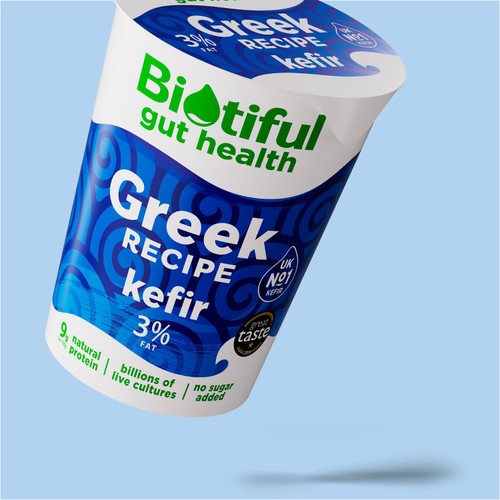 Biotiful Greek Kefir 3% Yogurt Whole Milk