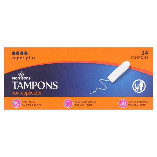 Morrisons Tampons Non-Applicator Super Plus 