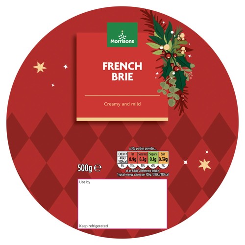 Morrisons French Brie 500g