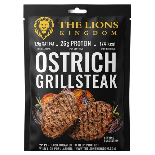 The Lions Kingdom Ostrich Grill Steaks 240g