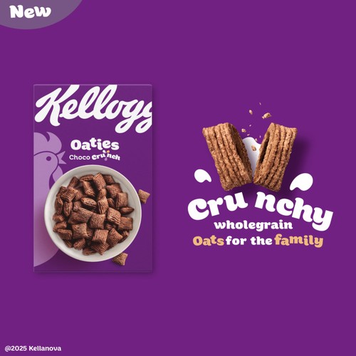 Kellogg's Oaties Choco Crunch   500g