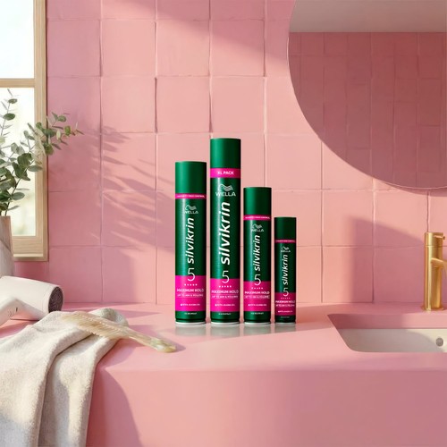 Wella Silvikrin Maximum Hold Hairspray 75ML