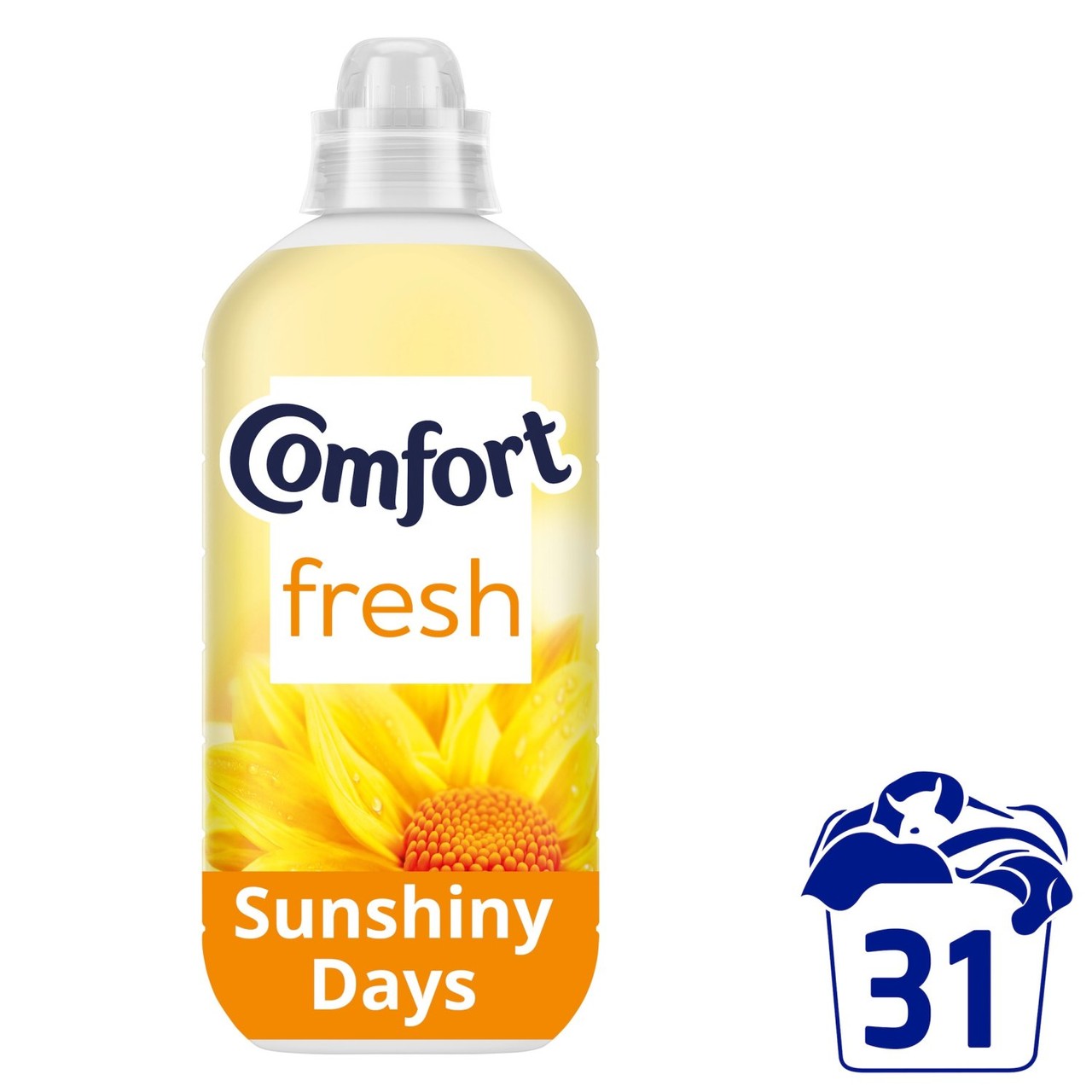 Comfort Fresh Fabric Conditioner Sunshiny Days 31 Washes