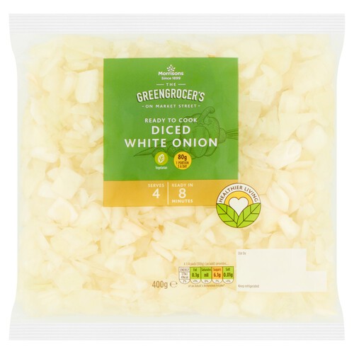 Morrisons Diced White Onion