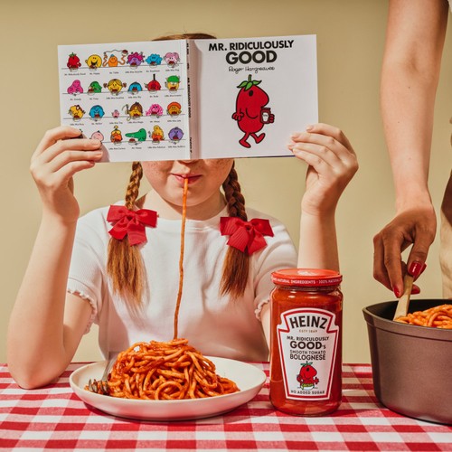 Heinz Mr. Men Smooth Bolognese Pasta Sauce 490g