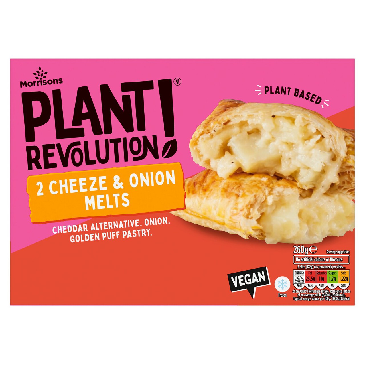 Morrisons Plant Revolution Cheez & Onion Slices Morrisons Online