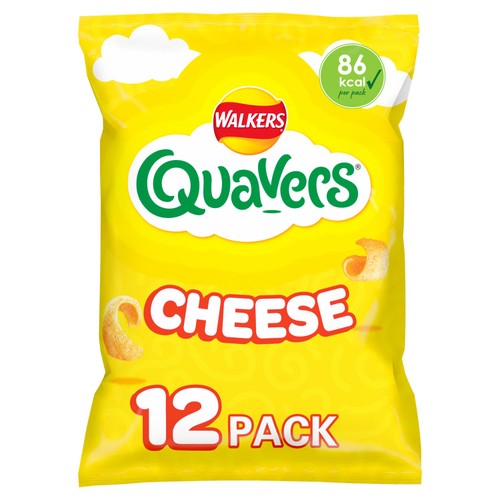 Walkers Quavers Cheese Multipack Snacks Crisps