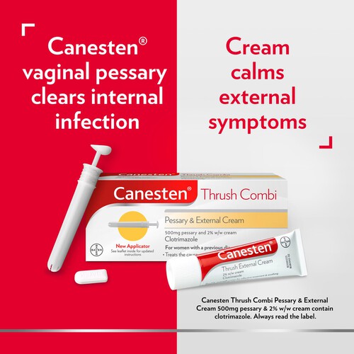 Canesten Thrush Combi Pessary & External Cream