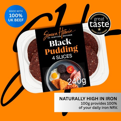 Simon Howie Sliced Black Pudding