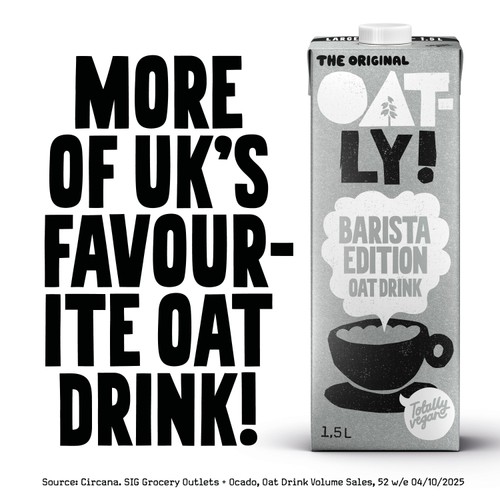 Oatly! Barista Edition Oat Drink 1.5L