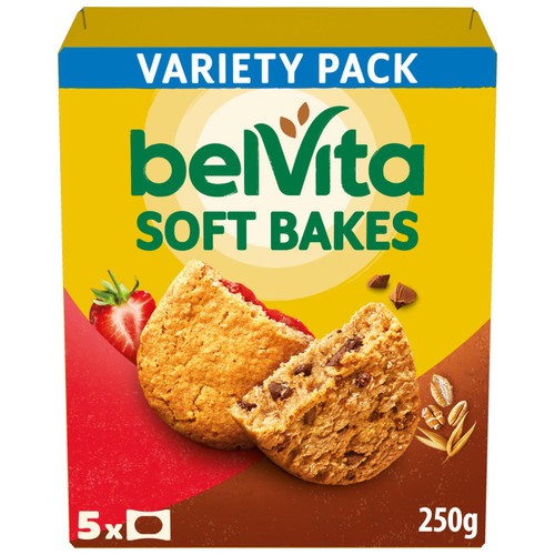 Belvita Soft Bakes Variety Pack 250g