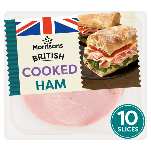 Morrisons British Cooked Ham 240G
