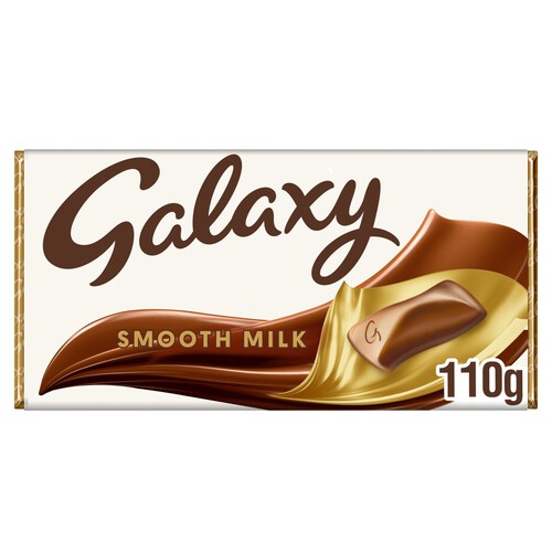 Galaxy Smooth Milk Chocolate Block Bar Vegetarian