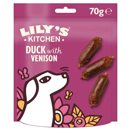 Lily's Kitchen Scrumptious Duck & Venison Sausages