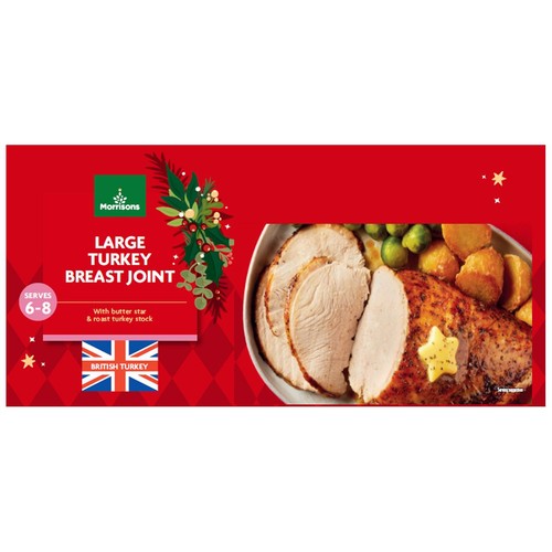 Morrisons Large Turkey Breast Joint - Serves 6-8