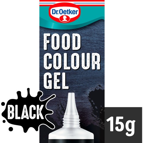 Dr. Oetker Colour Gel Black 15G