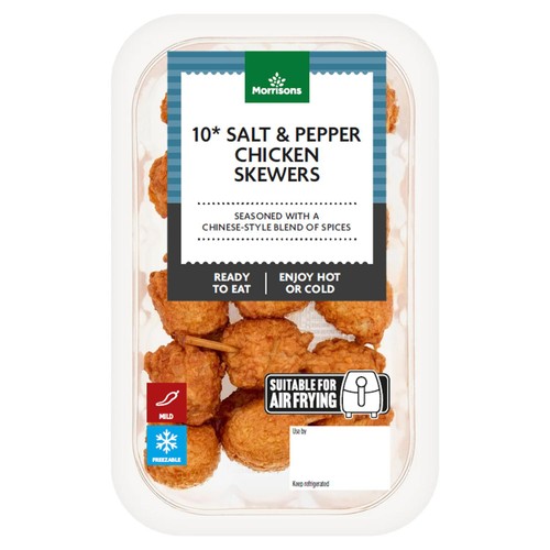 Morrisons Salt & Pepper Chicken Skewers 100g