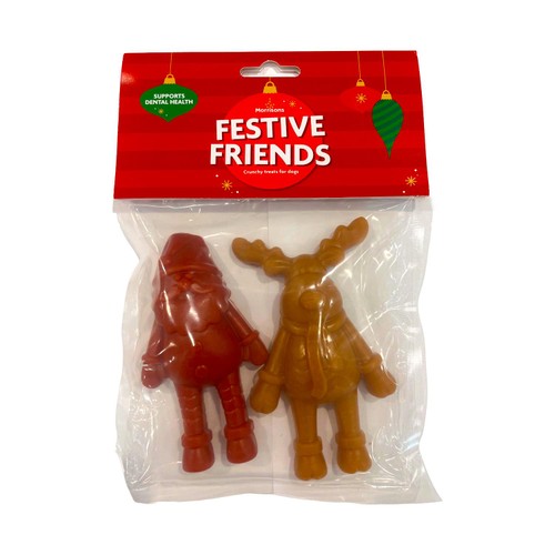 Morrisons Festive Friends Dental Dog Treats