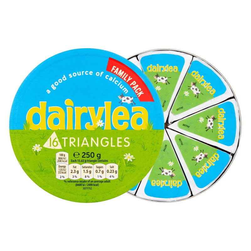 Dairylea Cheese Spread Triangles - Morrisons Online Groceries & Offers