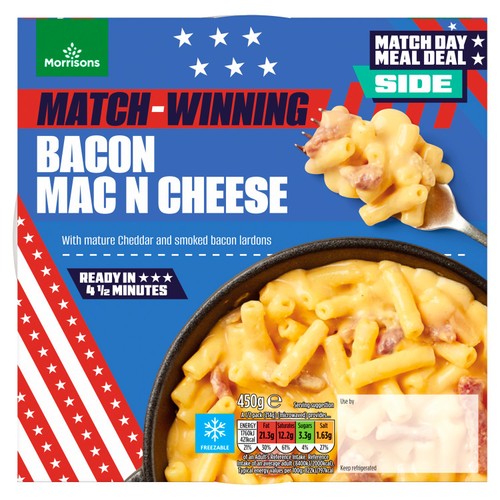 Morrisons Americana Bacon Mac & Cheese 450g