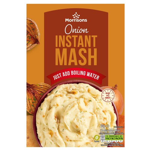 Morrisons Instant Potato & Onion Mash (80g)