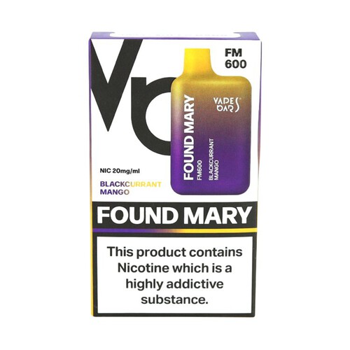 Found Mary Blackcurrant Mango 20mg