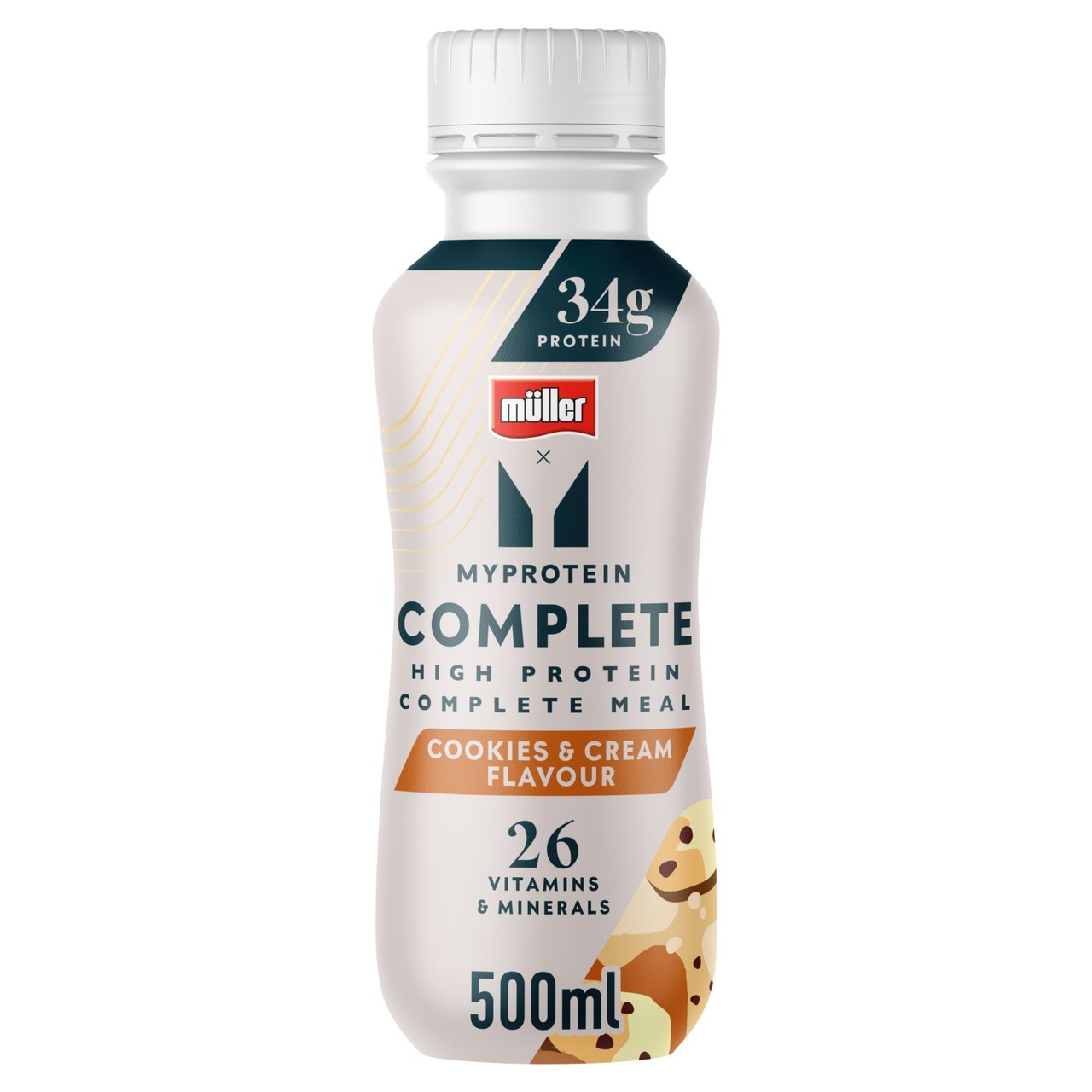 Muller x MyProtein Cookies & Cream Meal Replacement Shake