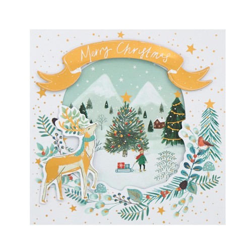Morrisons Woodland Scene Cards 5 Pack Packaged Cards