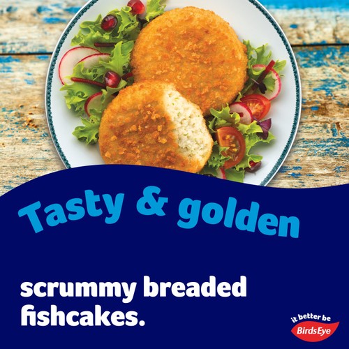 Birds Eye Breaded Cod Fish Cakes