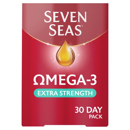 Seven Seas Omega-3 Fish Oil Extra Strength With Vitamin D Capsules