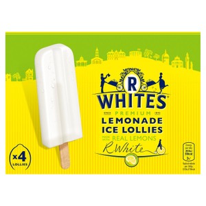 R Whites Premium Lemonade Ice Lollies