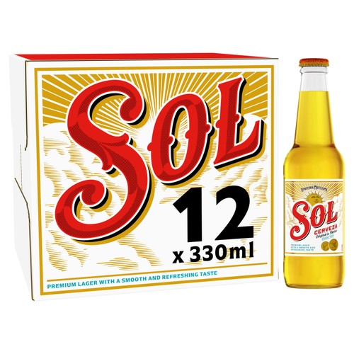 Sol Lager 12x330ml