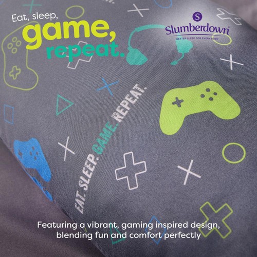 Slumberdown V-Shaped Gaming Support Pillow