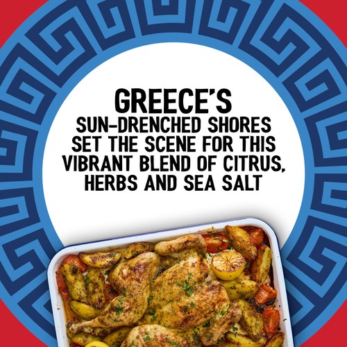 Schwartz Rubs of the World Greek Citrus & Herb Seasoning Rub 24g