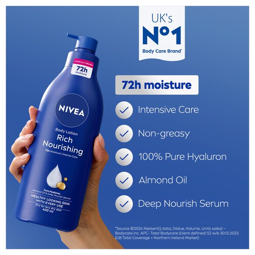 NIVEA Rich Nourishing Body Lotion for Very Dry Skin 