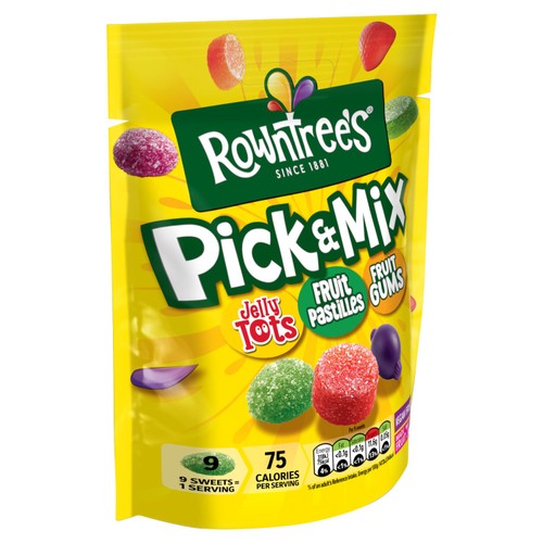 Rowntree's Pick & Mix Vegan Friendly Sweets Sharing Bag 